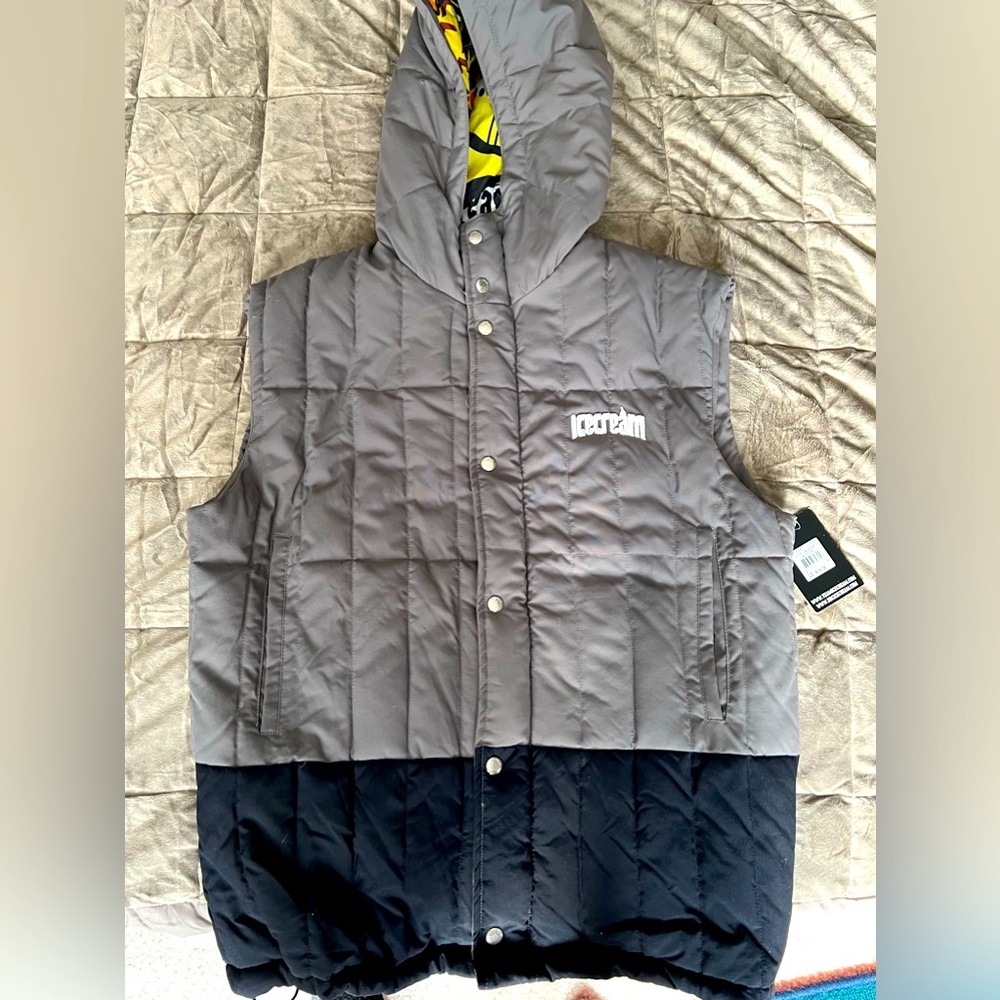 Ice Cream / BBC Grey Section Vest
